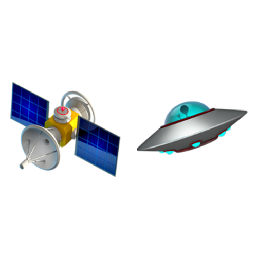 🛰🛸 Emoji Domain iOS rendering
